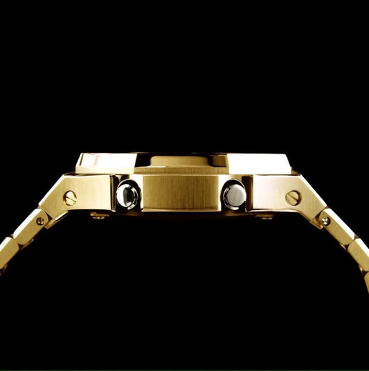 CasiOak Or Bracelet Or Cadran Rouge