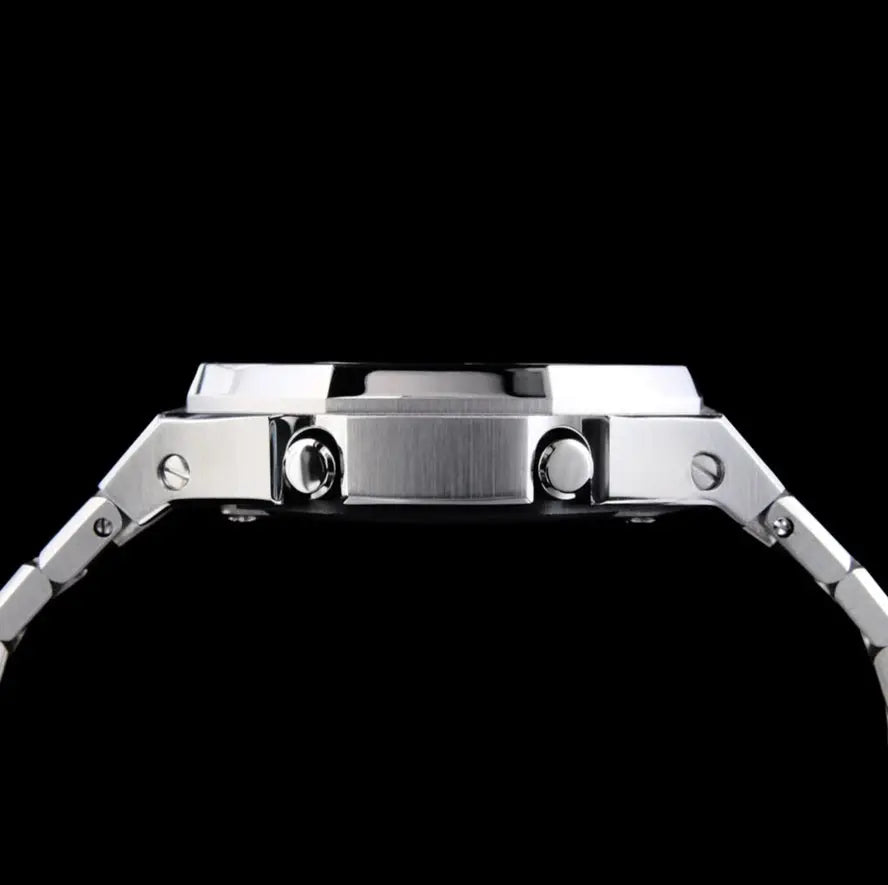 CasiOak Argent Bracelet Argent Cadran Argent