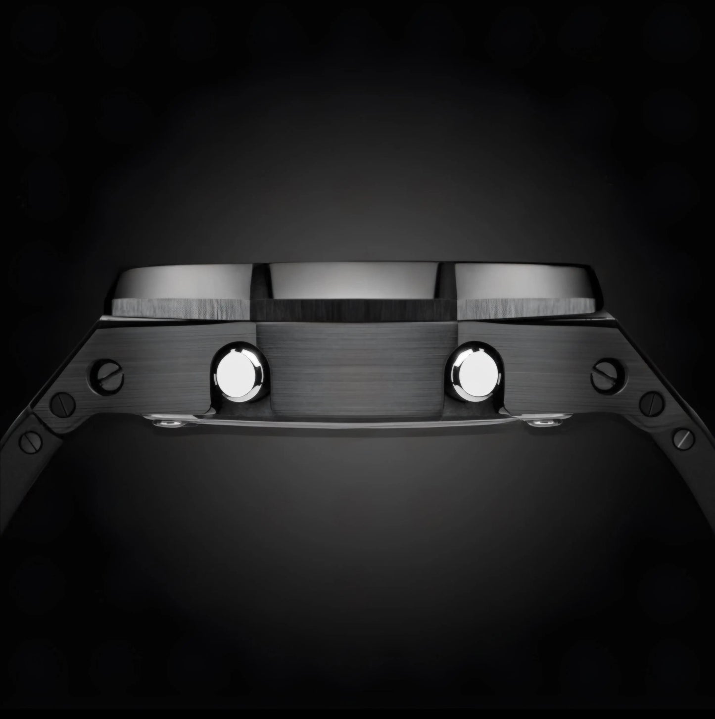 CasiOak Argent Bracelet Strap Noir Cadran Rouge Baguettes Noir